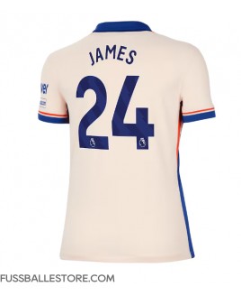 Günstige Chelsea Reece James #24 Auswärtstrikot Damen 2024-25 Kurzarm